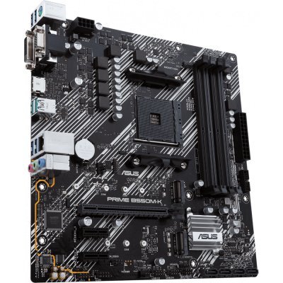     ASUS PRIME B550M-K Soc-AM4 AMD B550 4xDDR4 mATX AC`97 8ch(7.1) GbLAN RAID+VGA+DVI+HDMI - #1