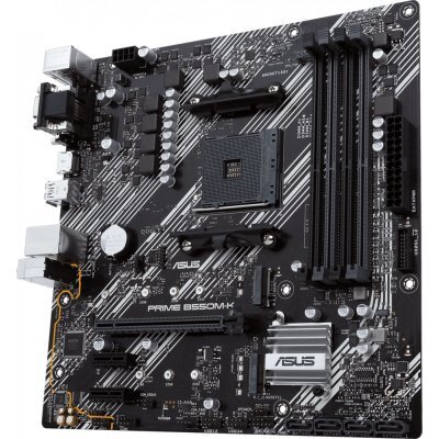     ASUS PRIME B550M-K Soc-AM4 AMD B550 4xDDR4 mATX AC`97 8ch(7.1) GbLAN RAID+VGA+DVI+HDMI - #2