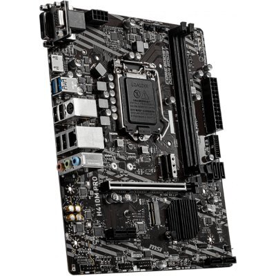     MSI H410M PRO Soc-1200 Intel H410 2xDDR4 mATX AC`97 8ch(7.1) GbLAN+VGA+DVI+HDMI - #1