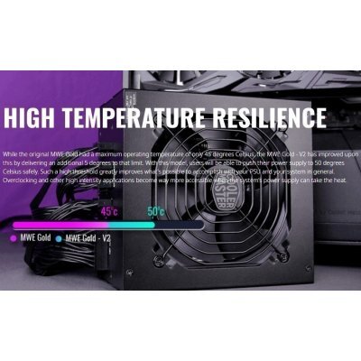     CoolerMaster Power Supply Cooler Master MWE Gold (MPE-8501-AFAAG-EU) - #8