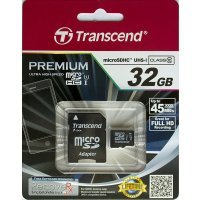   Transcend 32Gb microSDHC Class 10 UHS-1 (TS32GUSDU1)