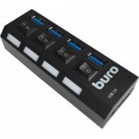 USB  Buro BU-HUB4-U3.0-L 