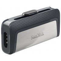 USB  Sandisk 256GB Ultra Dual Drive, USB 3.0 - USB Type-C