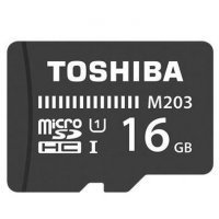   Toshiba 16Gb microSDHC Class10 THN-M203K0160EA M203 + adapter