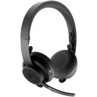   Logitech Headset Wireless Zone Teams Graphite (981-000854)