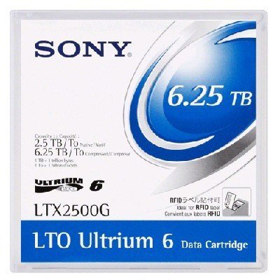    Sony LTX2500GN Ultrium LTO6 6,25Tb RW (3Tb native)