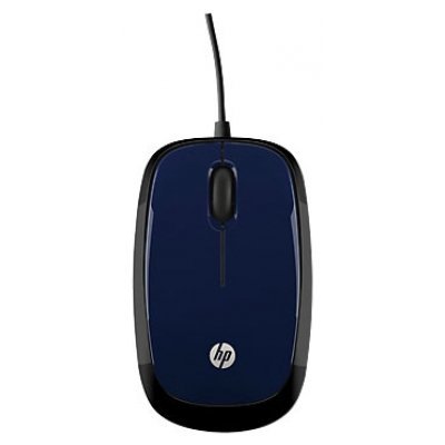   HP X1200 Revolutionary H6F00AA Wired Mouse Blue USB