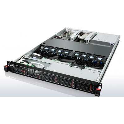   Lenovo ThinkServer RD540 E5-2690v2, 16GB, no HDD (8x2.5"), RAID500, no ODD, DP 1GbE, 800W, Rails, 3Y