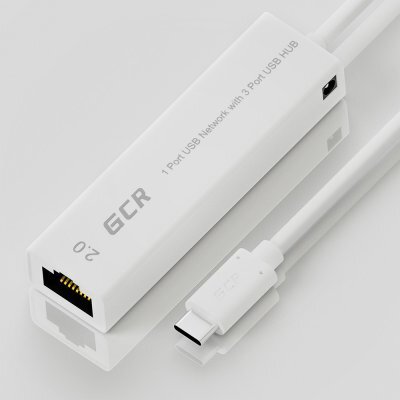   USB to Ethernet Greenconnect RJ-45 F Lan Card + USB 2.0-  3 ,  , , GCR-UC2CL02