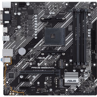     ASUS PRIME B550M-K Soc-AM4 AMD B550 4xDDR4 mATX AC`97 8ch(7.1) GbLAN RAID+VGA+DVI+HDMI